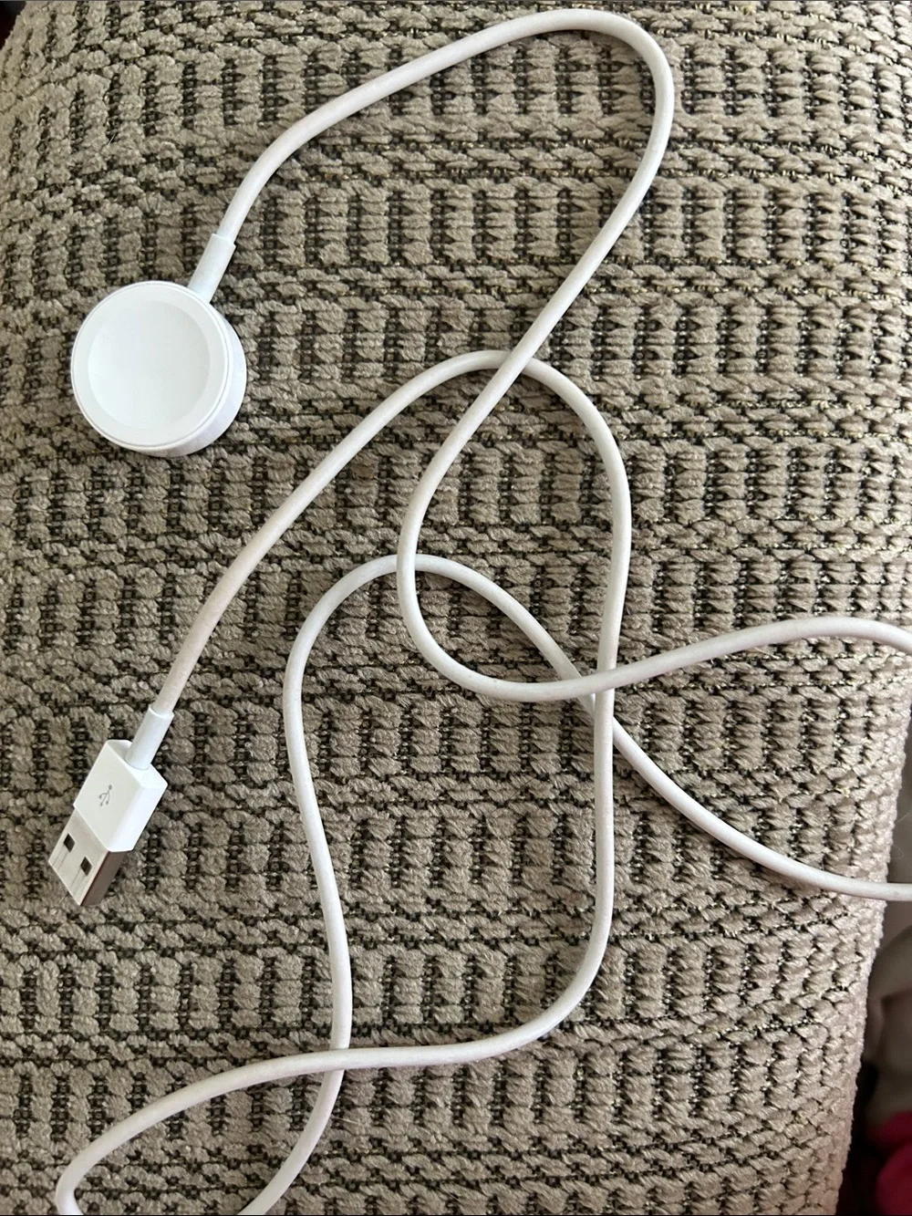 Apple White Magnetic Charging Cable with USB-A Connector